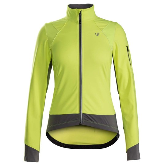 Bontrager Meraj S1 Softshell Women's Jacket/ Visibility Yellow Bontrager Meraj S1 Softshell Women's Jacket/ Visibility Yellow