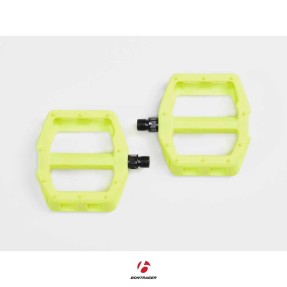 Bontrager Line Comp Flat Pedal Set Volt Bontrager Line Comp Flat Pedal Set Volt