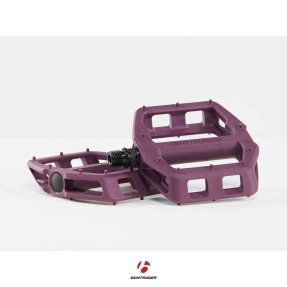 Bontrager Line Comp Flat Pedal Set Mulberry