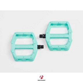 Bontrager Line Comp Flat Pedal Set Miami Green Bontrager Line Comp Flat Pedal Set Miami Green