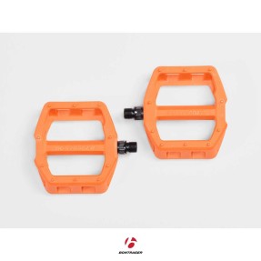 Bontrager Line Comp Flat Pedal Set Roarange Bontrager Line Comp Flat Pedal Set Roarange