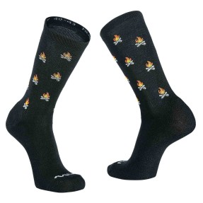 NORTHWAVE CORE SOCK black/orange | Вело чорапи NORTHWAVE CORE SOCK black/orange | Вело чорапи