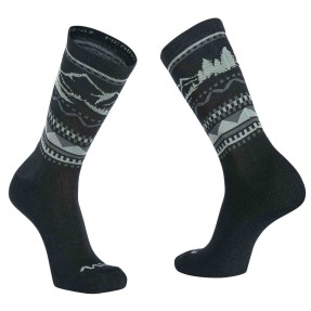 NORTHWAVE CORE SOCK black/forest green | Вело чорапи NORTHWAVE CORE SOCK black/forest green | Вело чорапи