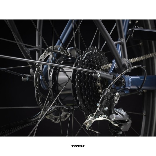 Електрически градски велосипед TREK FX+ 2 | Satin Mulsanne Blue