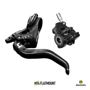 MAGURA MT4 Flatmount | Дискова спирачка за велосипед - 2 бутална MAGURA MT4 Flatmount | Дискова спирачка за велосипед - 2 бутална