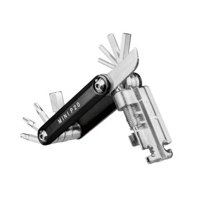 TOPEAK Mini P20 Black | Мини-тулче с 20 инструменти за велосипед