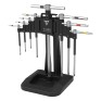 TOPEAK T-Hex Speed Wrench Set 2/2.5/3/4/5/6/8/10mm | Шестограмни инструменти за велосипед с поставка за стенд TOPEAK T-Hex Speed Wrench Set 2/2.5/3/4/5/6/8/10mm | Шестограмни инструменти за велосипед с поставка за стенд