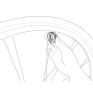 TOPEAK MultiSpoke Wrench 13G/14G/15G или Shimano® (4.3mm) | Инструмент за натягане на спици
