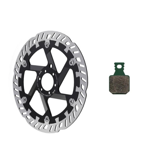 MAGURA MT eSTOP Optimized Kit 220/P - Rotor MDR-P 220 mm / Brake pad 8.S, Sport | Комплект накладки + диск MAGURA MT eSTOP Optimized Kit 220/P - Rotor MDR-P 220 mm / Brake pad 8.S, Sport | Комплект накладки + диск