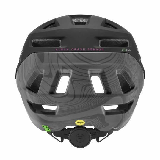 SMITH PAYROLL MIPS ALECK CS matte black topo | МТБ вело каска