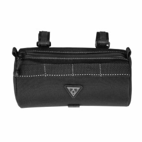 TOPEAK Tubular BarBag Slim Black | Водонепромукаема вело чантичка за кормино за велосипед с обем 1.5л