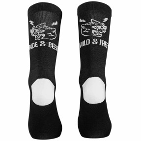 NORTHWAVE RIDE & BEER black | Дълги чорапи за колоездене NORTHWAVE RIDE & BEER black | Дълги чорапи за колоездене