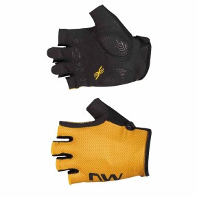 NORTHWAVE ACTIVE ochre | Вело ръкавици за колоездене без пръсти NORTHWAVE ACTIVE ochre | Вело ръкавици за колоездене без пръсти