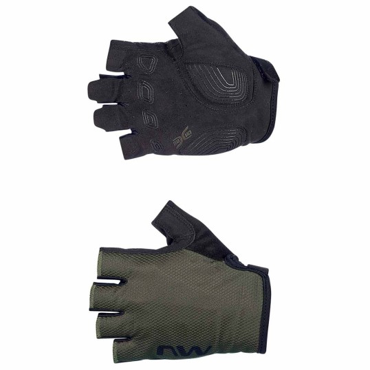 NORTHWAVE ACTIVE green forest/black | Вело ръкавици за колоездене без пръсти
