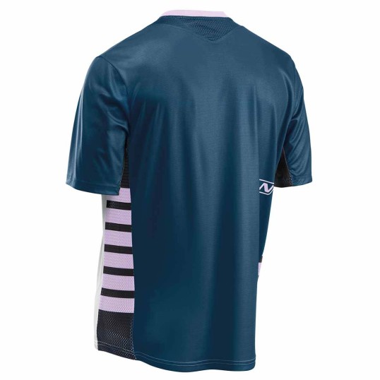 NORTHWAVE EDGE 2 deep blue/light grey | Мъжко МТБ джърси с къс ръкав за колелоездене