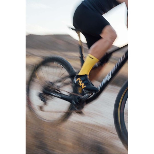 NORTHWAVE REBEL 3 EPIC SERIES black/yellow | XC обувки с клипс NORTHWAVE REBEL 3 EPIC SERIES black/yellow | XC обувки с клипс