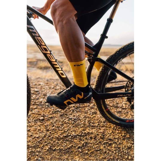 NORTHWAVE REBEL 3 EPIC SERIES black/yellow | XC обувки с клипс NORTHWAVE REBEL 3 EPIC SERIES black/yellow | XC обувки с клипс