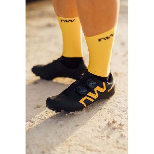 NORTHWAVE REBEL 3 EPIC SERIES black/yellow | XC обувки с клипс NORTHWAVE REBEL 3 EPIC SERIES black/yellow | XC обувки с клипс