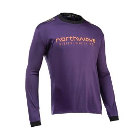NORTHWAVE SHARP JERSEY purple/orange | Зимно Вело Джърси