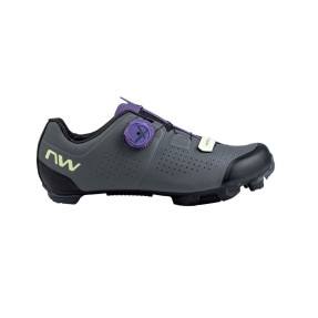NORTHWAVE RAZER 3 WOMEN dark grey/dark purple | XC обувки за клипсове