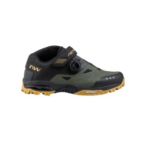 NORTHWAVE ENDURO MID 2 green forest/black | МТБ обувки за велоиспед с клипс