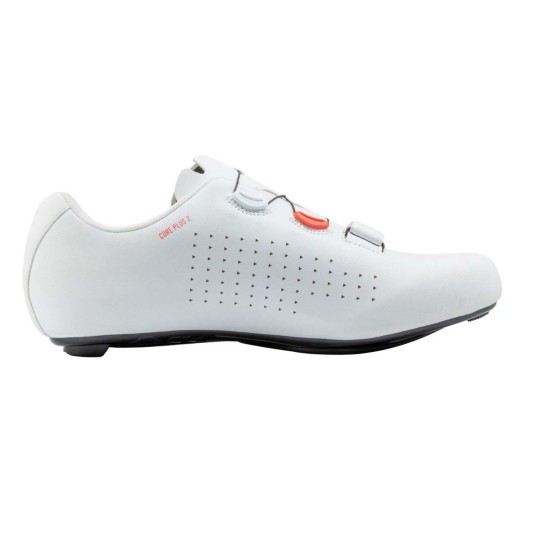 NORTHWAVE CORE PLUS 2 white/red fluo | Шосейни обувки за колоездене