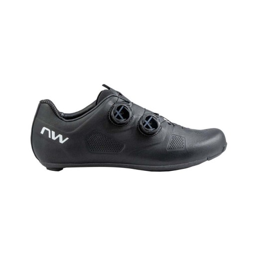 NORTHWAVE REVOLUTION 4 black/white | Шосейни обувки за колоездене NORTHWAVE REVOLUTION 4 black/white | Шосейни обувки за колоездене