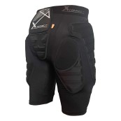 DEMON FLEXFORCE X SHORT D3O/XRD MEN V6 Black | Мъжки протекторни шорти