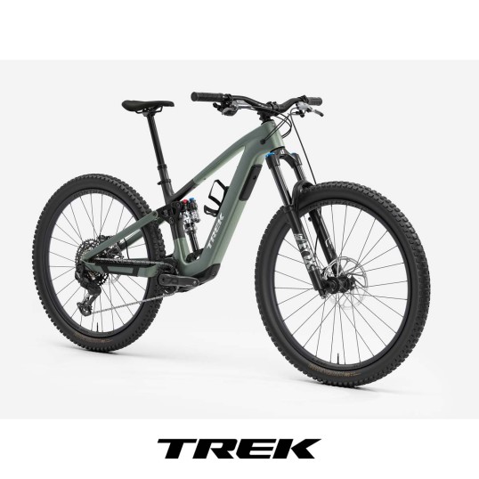 Електрически карбонов велосипед TREK FUEL+ EX 9.7 EU Lichen Green/Keswick Green Splatter 2026