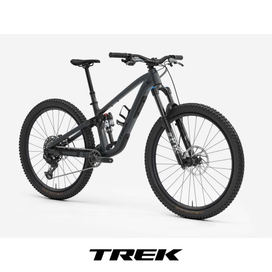 Планински трейл велосипед TREK FUEL EX 8| Lithium Grey/Trek Black Splatter 2026 Планински трейл велосипед TREK FUEL EX 8| Lithium Grey/Trek Black Splatter 2026