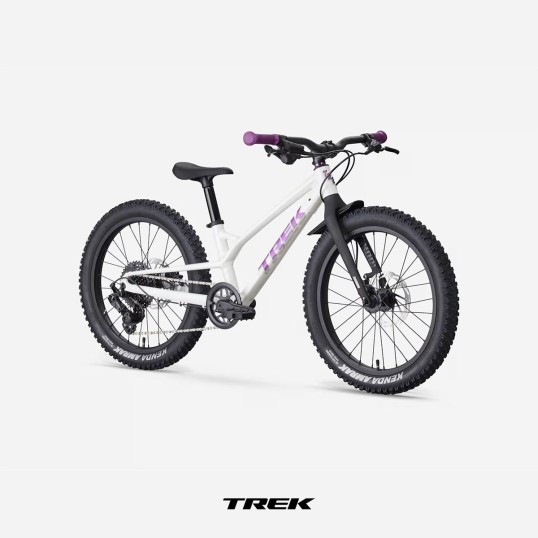 Детски велосипед TREK WAHOO 20 TRAIL Crystal White 20" Bikes (114-132cm)