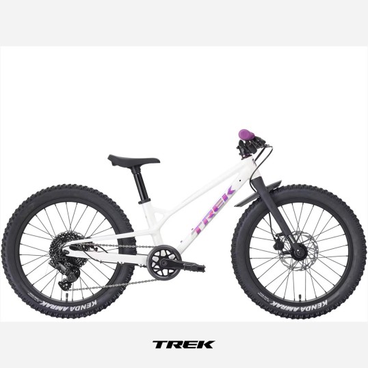 Детски велосипед TREK WAHOO 20 TRAIL Crystal White 20" Bikes (114-132cm)