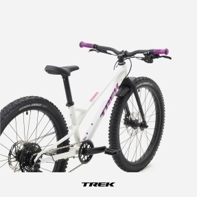 Детски велосипед 2026 TREK WAHOO 24 TRAIL Crystal White 24" (130-150cm)