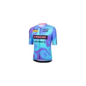 Вело Джърси с къс ръкав Santini Trek-Unbroken XC Team Replica Light Blue Вело Джърси с къс ръкав Santini Trek-Unbroken XC Team Replica Light Blue