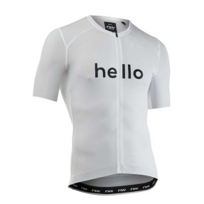 NORTHWAVE BLADE HELLO GOODBYE JERSEY SHORT SLEEVE white | Вело джърси за колоездене