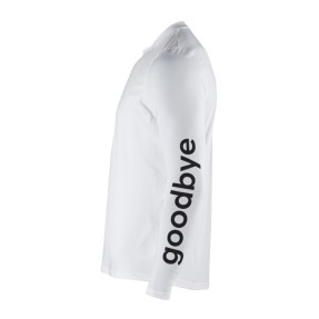 Вело джърси с дълъг ръкав NORTHWAVE BOMB HELLO GOODBYE JERSEY white Вело джърси с дълъг ръкав NORTHWAVE BOMB HELLO GOODBYE JERSEY white