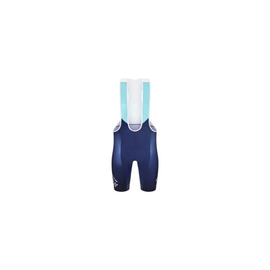 Къс клин за колоездене Santini Trek Driftless Team Replica Cycling Bib Short Dark Blue Къс клин за колоездене Santini Trek Driftless Team Replica Cycling Bib Short Dark Blue
