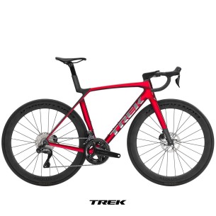2026 TREK MADONE SL 7 Gloss Fury Red/Matte Deep Smoke | Състезателен шосеен карбонов велосипед