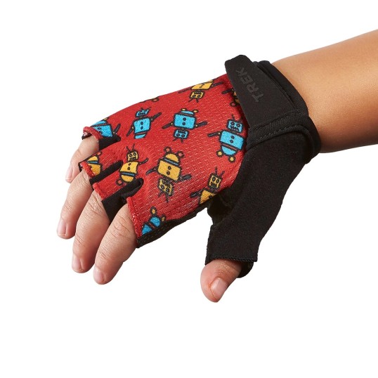 Детски ръкавици за велосипед TREK Kids’ Unisex Bike Glove | Red Детски ръкавици за велосипед TREK Kids’ Unisex Bike Glove | Red