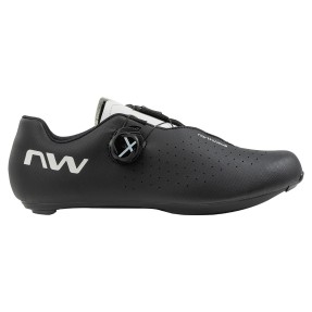 Шосейни обувки за колоездене NORTHWAVE Sonic Plus Wide | black/light grey