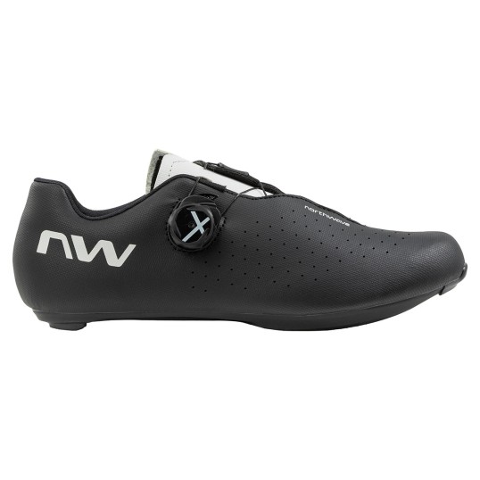 Шосейни обувки за колоездене NORTHWAVE Sonic Plus Wide | black/light grey Шосейни обувки за колоездене NORTHWAVE Sonic Plus Wide | black/light grey