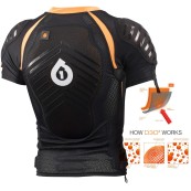 661 EVO COMPRESSION JACKET SHORT SLEEVE BLACK XL