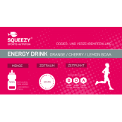 Squeezy Energy Drink BCAA енергийна изотонична напитка Squeezy Energy Drink BCAA енергийна изотонична напитка