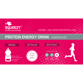 Squeezy Protein Energy Drink Chocolate I Протеинова Енергийна напитка Шоколад Squeezy Protein Energy Drink Chocolate I Протеинова Енергийна напитка Шоколад
