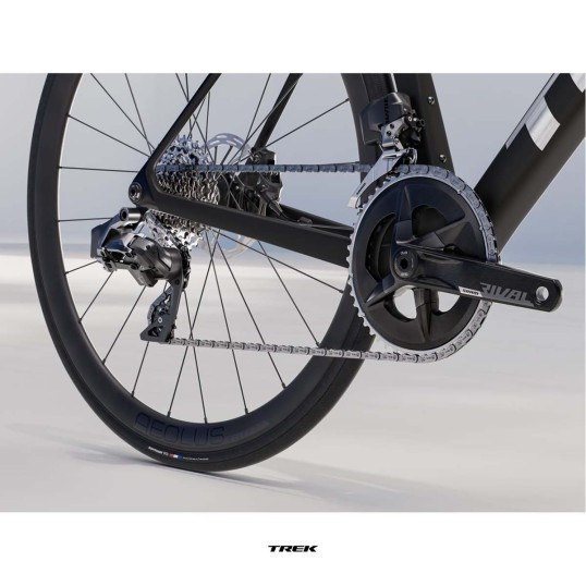 TREK Madone SL 6 AXS XS Matte Dark Web Шосеен велосипед TREK Madone SL 6 AXS XS Matte Dark Web Шосеен велосипед